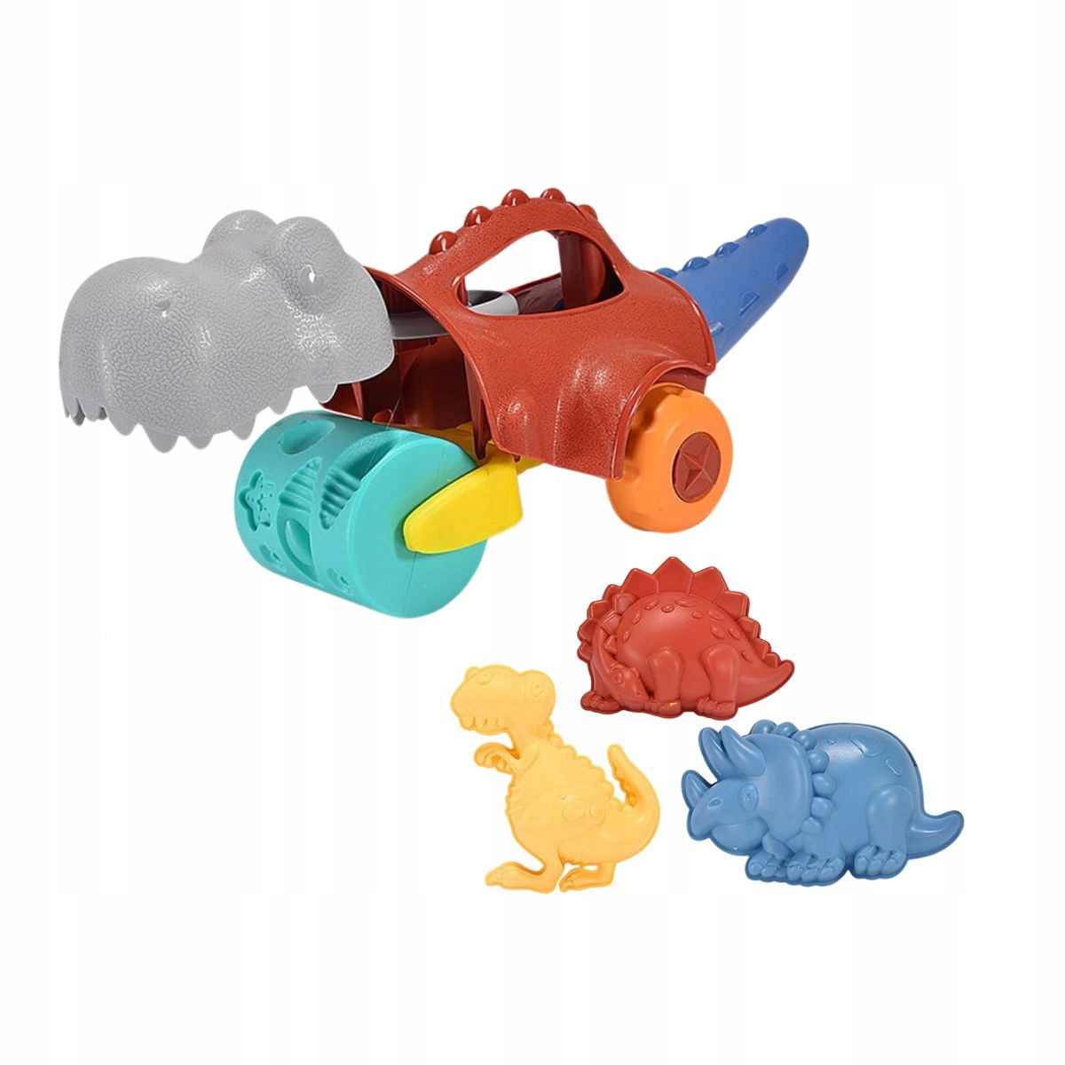 Zabawki do piaskownicy Dino Roll – Kreatywna zabawa z dinozaurami