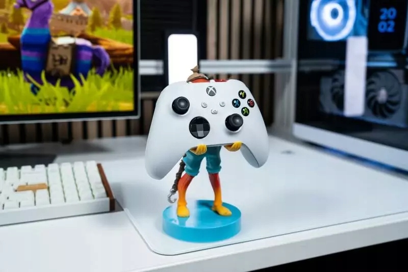 Funkcjonalność stojaka – Trzymaj telefon i kontrolery w jednym miejscu