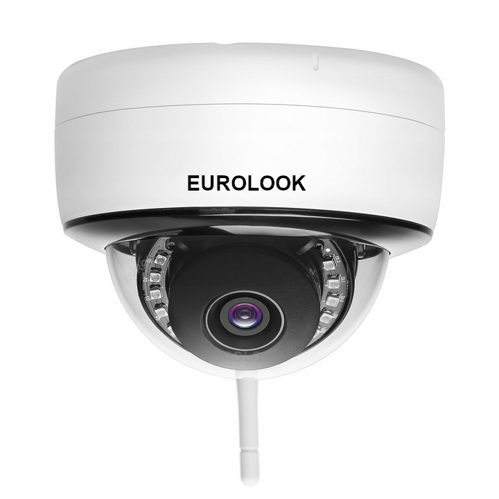 Kamera IP Eurolook Zewnętrzna Kamera Kopułkowa IP Wi-Fi EUROLOOK EDW-5028KW – Profesjonalny monitoring w zasięgu ręki