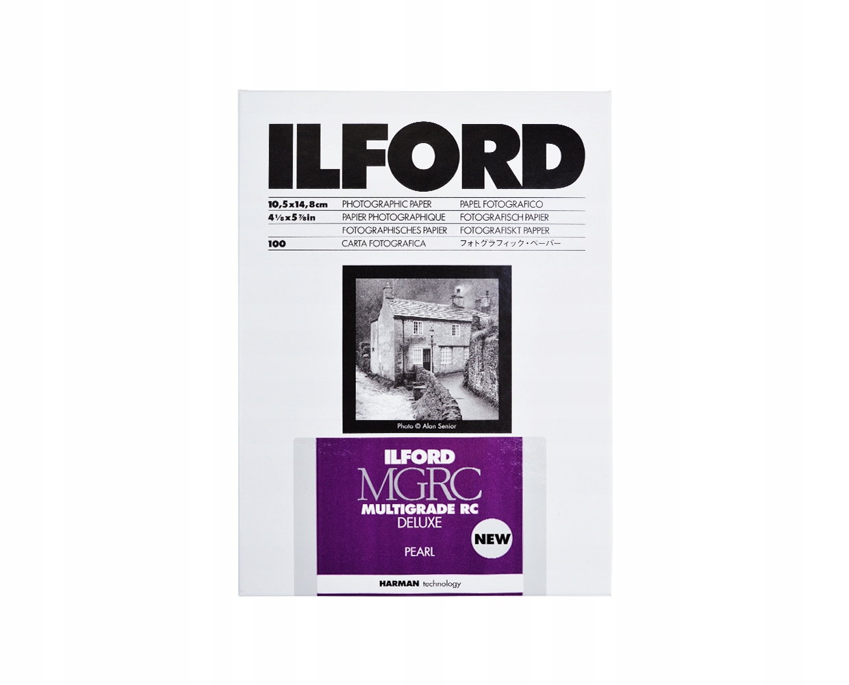 Ilford 1x100 MG RC DL 44M 10,5x14,8 – Doskonały papier fotograficzny czarno-biały