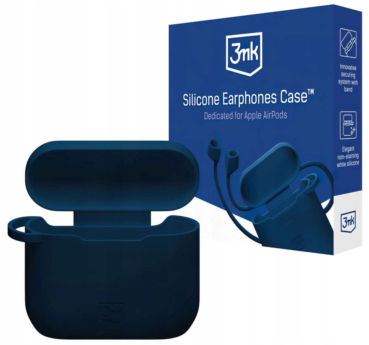 Etui 3MK Silicone Case dla Apple AirPods 3rd – Ochrona i styl w jednym