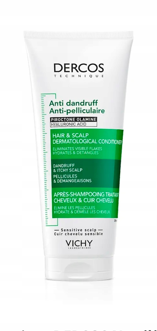 Dercos Anti Dandruff Hair & Scalp Dermatological Conditioner – Skuteczna pielęgnacja dla zdrowej skóry głowy