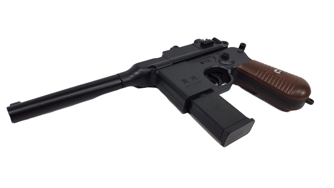 Pistolet Metalowy Na Kulki C96 MAUSER 100% METAL TOMDORIX