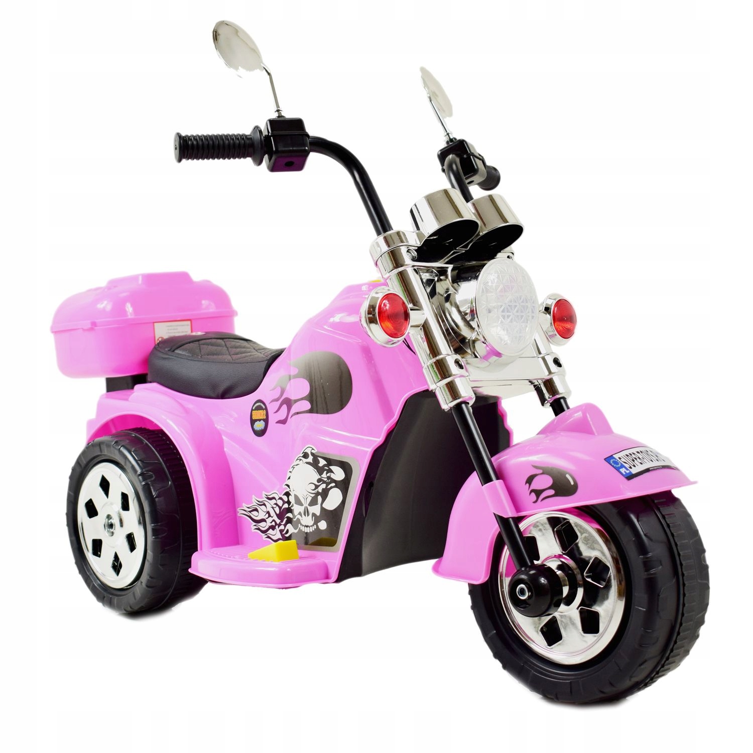 PIERWSZY MOTOR CHOPPER NA AKUMULATOR/LL777 – Idealny dla małych miłośników motocykli
