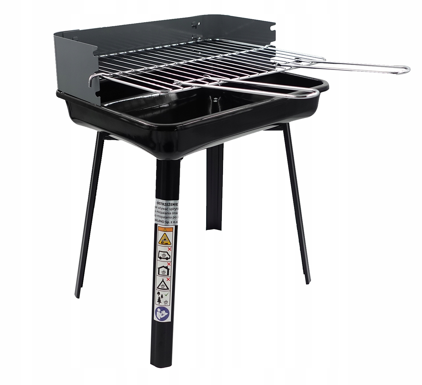 Chromowany ruszt grillowy dla lepszego smaku