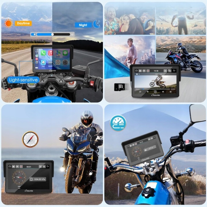 Automatyczne dostosowanie jasności ekranu – ochrona oczu podczas jazdy