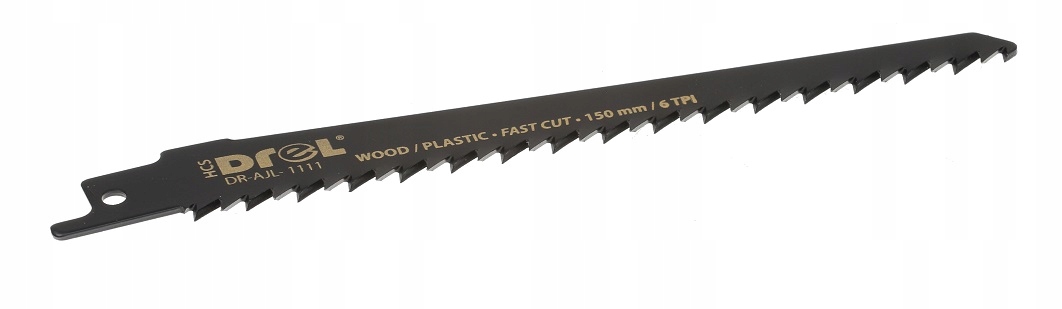 Brzeszczot do piły szablastej Drel DR-AJL-1111 – Idealny do cięcia drewna i PVC