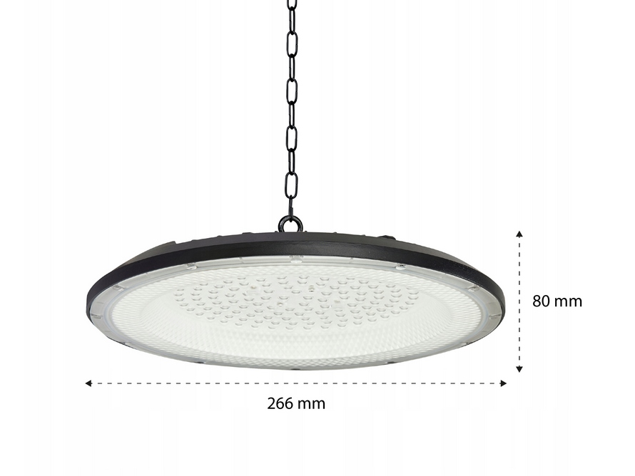 Wymiary i sposób montażu lampy