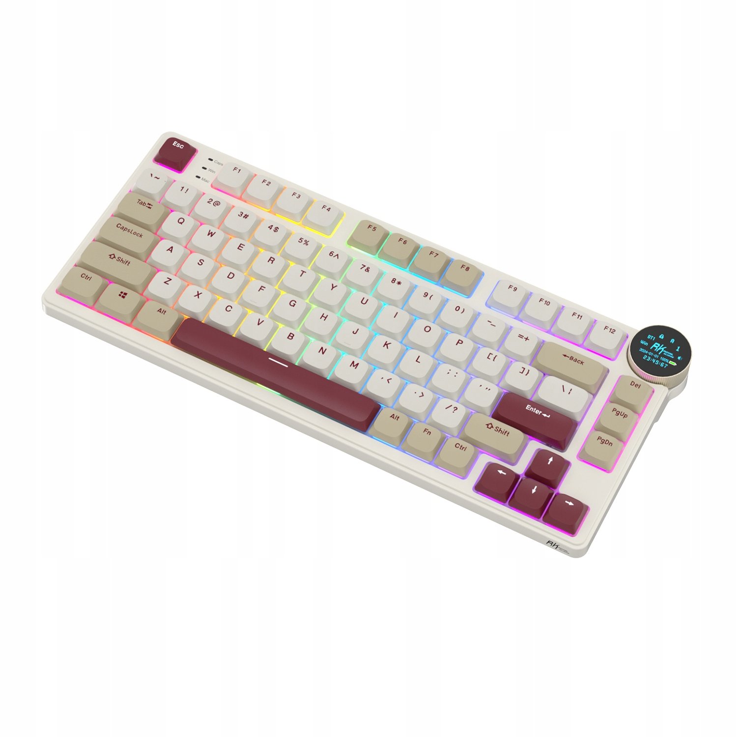 Wytrzymałe keycaps PBT