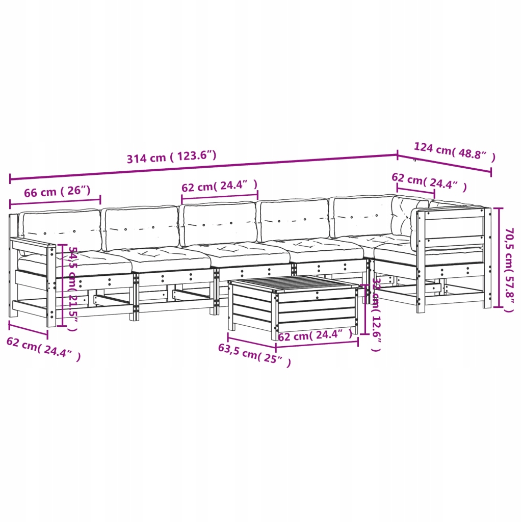 Piękno litego drewna sosnowego