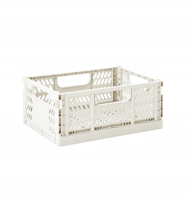 Nowoczesny pojemnik składany str. M, Creme – Idealne rozwiązanie do przechowywania zabawek