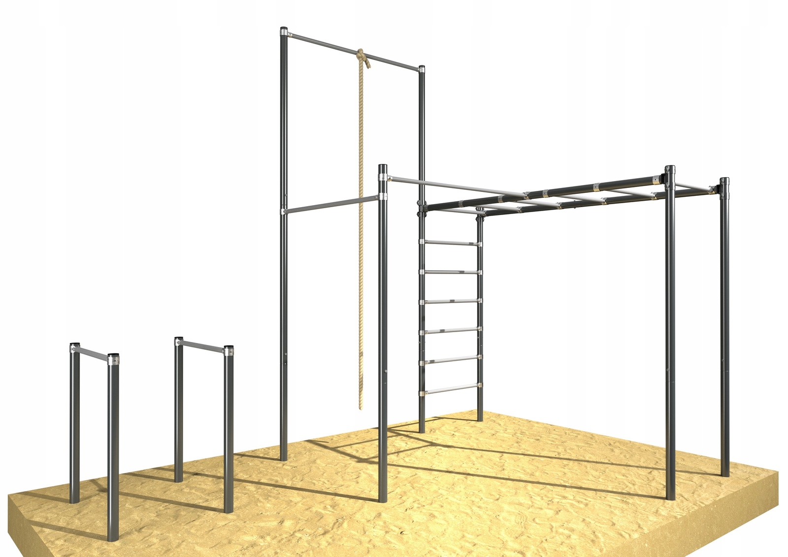 Zestaw do street workoutu – Wszechstronność w treningach