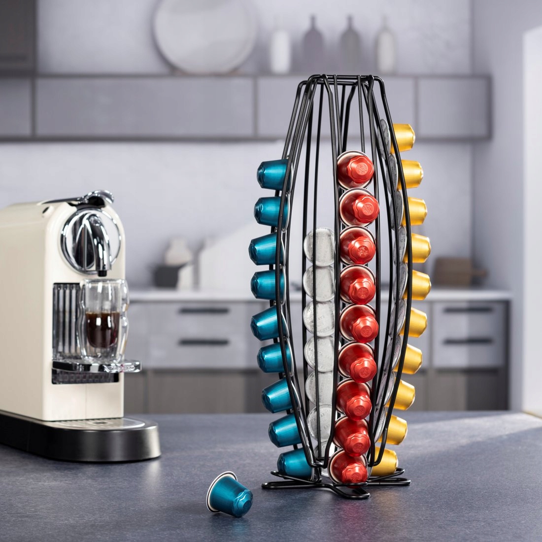 Wygodne Przechowywanie Kapsułek Nespresso