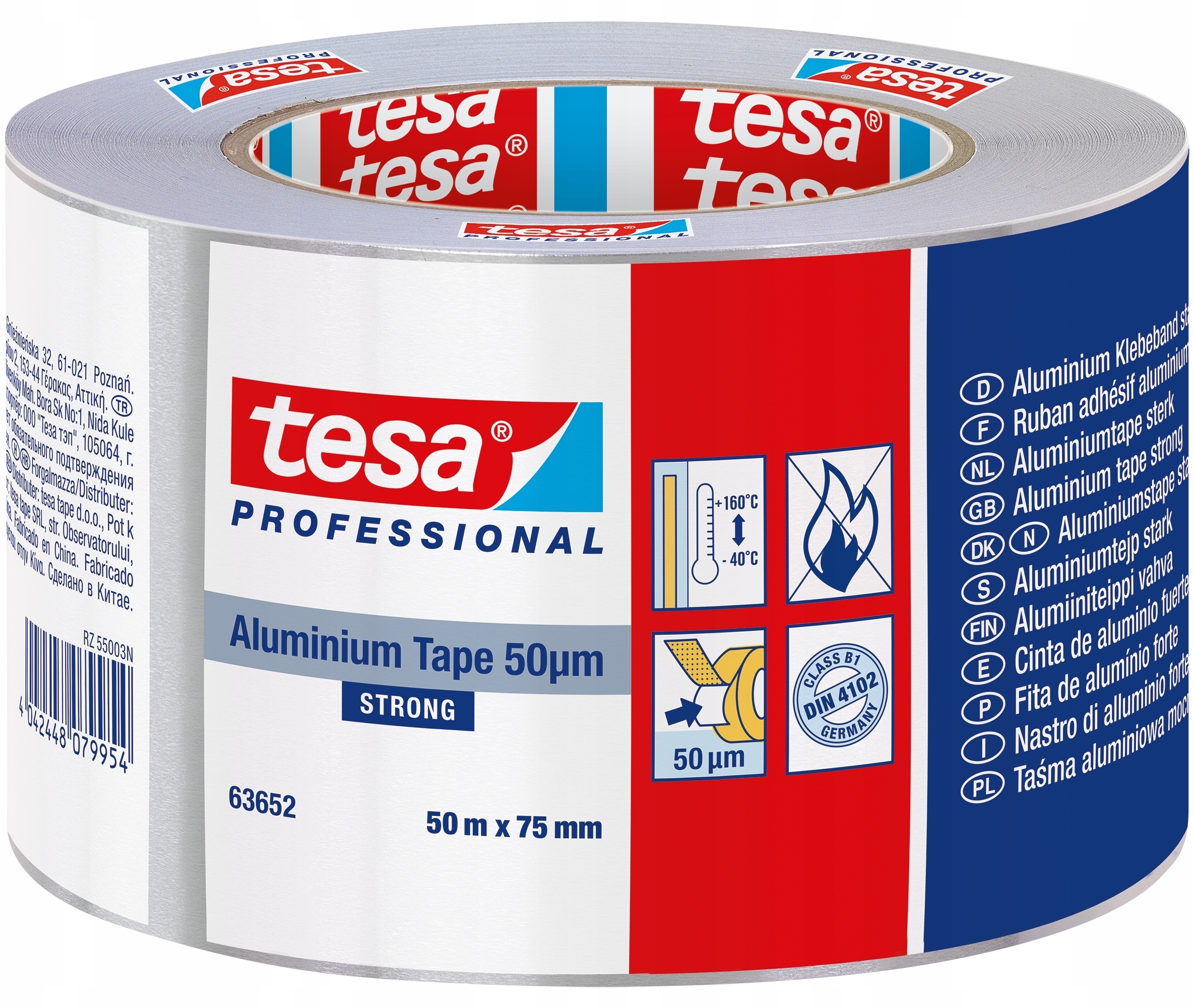 Taśma aluminiowa TESA 63652 – Wytrzymałość i wszechstronność w Twoim domu