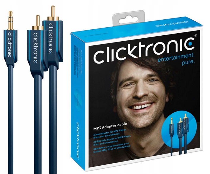 Kabel Clicktronic MP3 - Przejrzysty dźwięk w Twoim systemie HiFi
