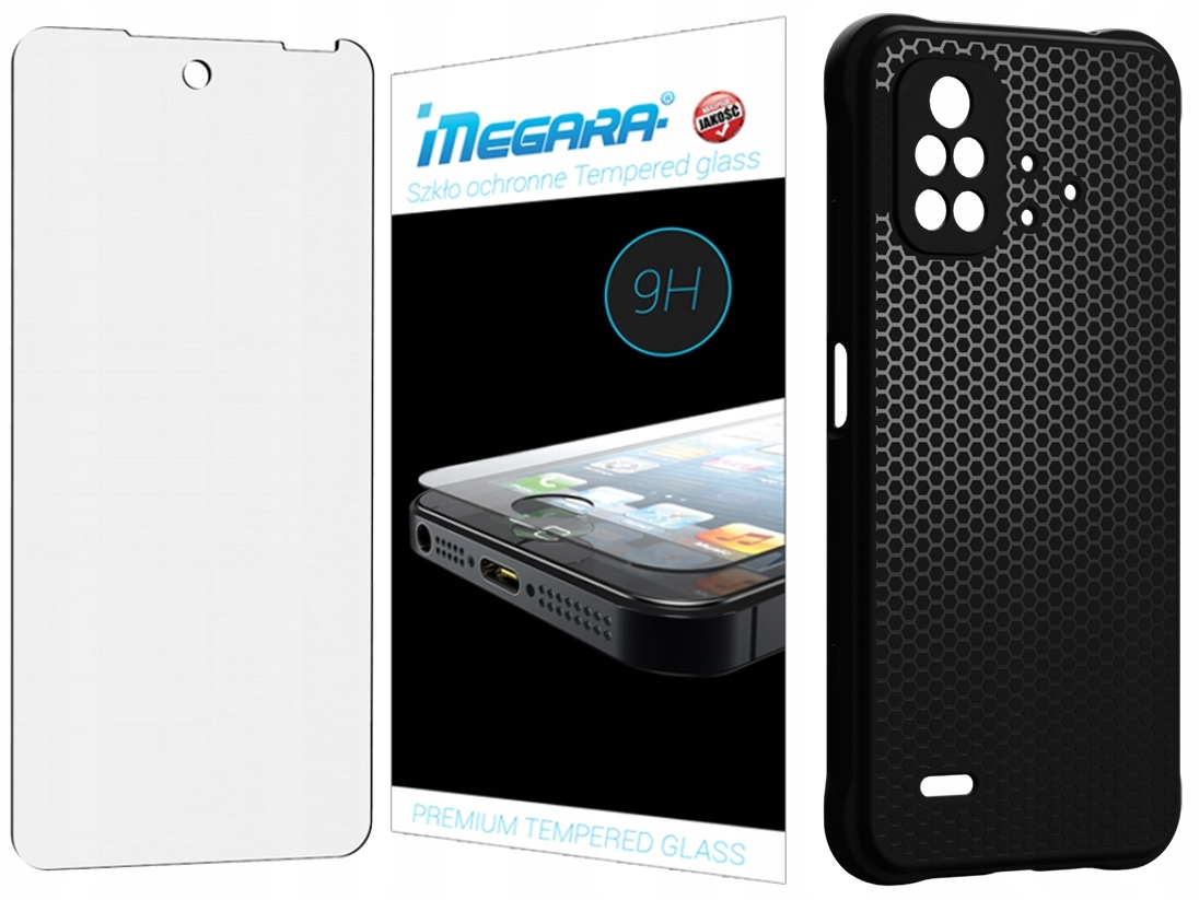 Szkło Hartowane 9H + Etui Do Hammer Blade 4 – Kompleksowa ochrona Twojego telefonu