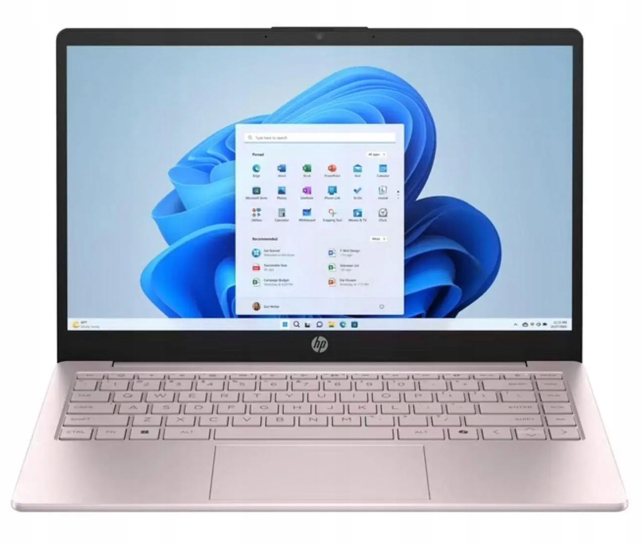 Laptop HP 14-ep2011wm – Wydajność i styl w różowym wydaniu