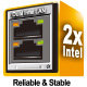 Built-in Dual Intel Server-Class Gigabit LAN Built-in Dual Intel Server-Class Gigabit LAN