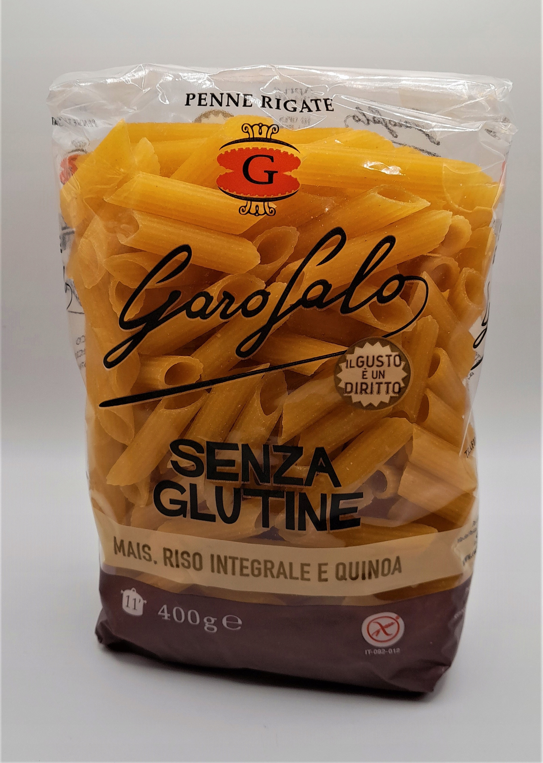 Makaron bezglutenowy Penne Rigat 400g - Garofalo – Tradycja włoskiego smaku