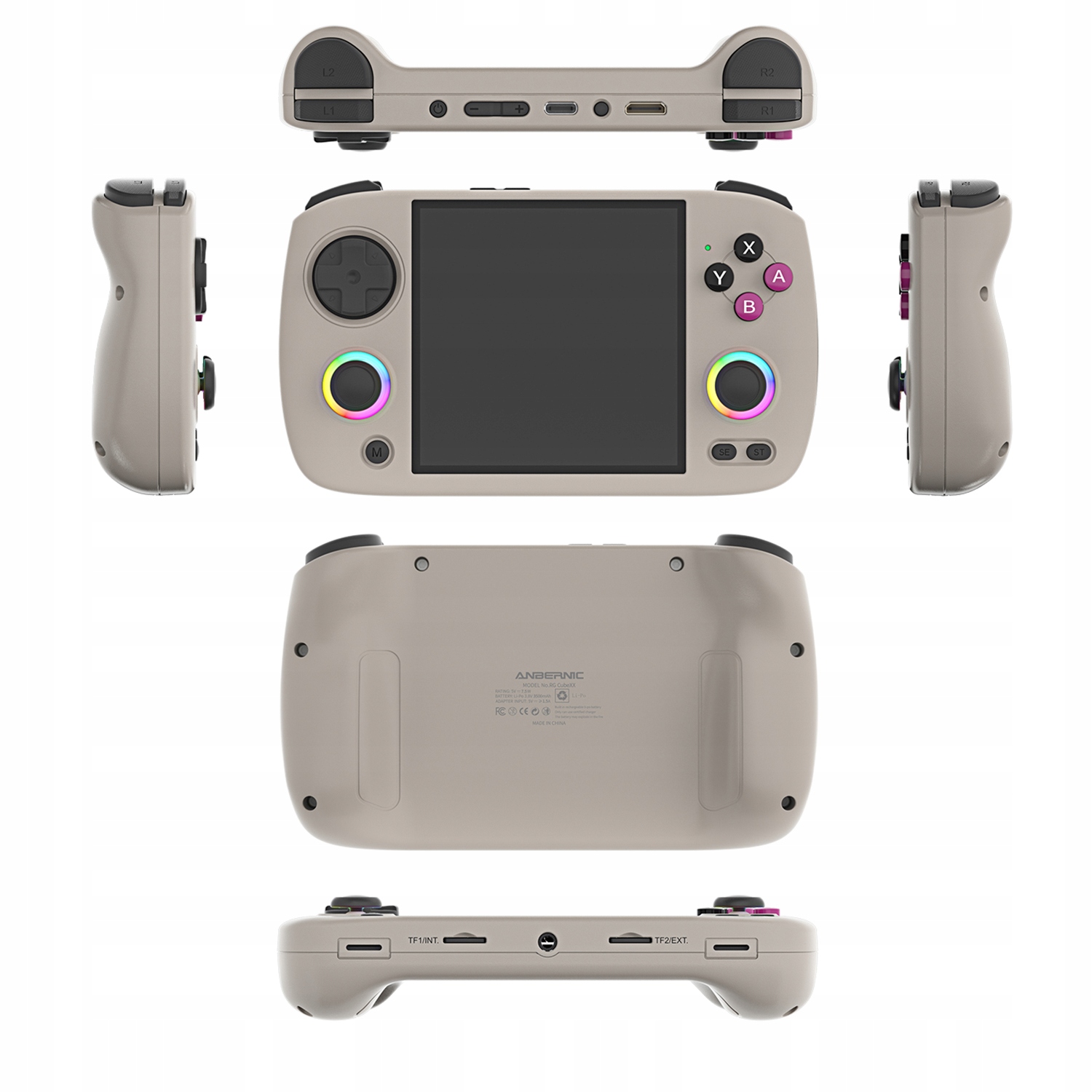 Joysticki z RGB i personalizowanym oświetleniem