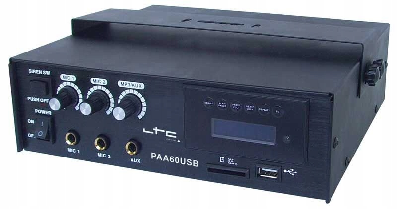 Wbudowany odtwarzacz MP3 z wejściem USB i SD