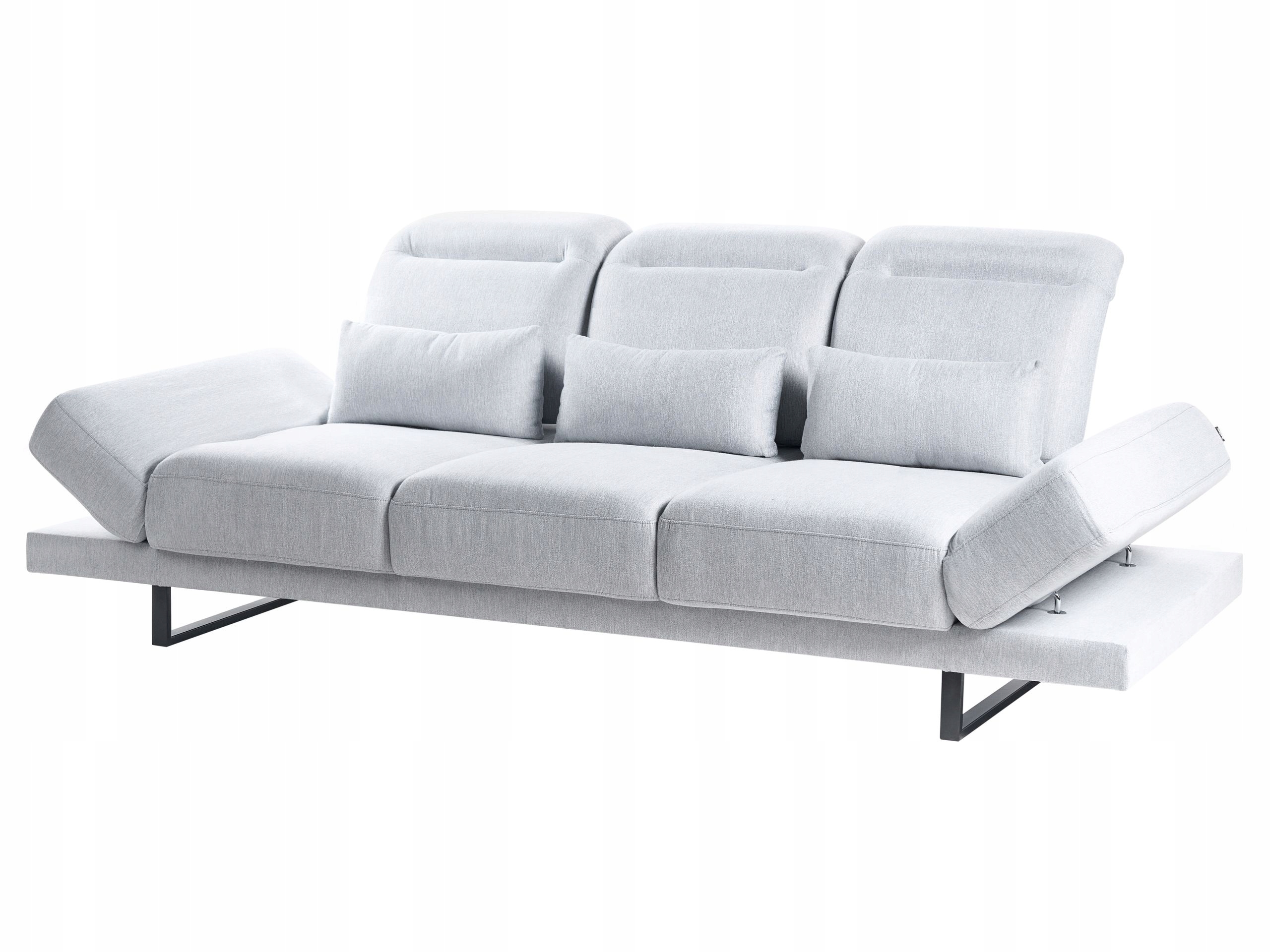 Wodoodporna tkanina i stalowe nogi – Trwałość i stabilność