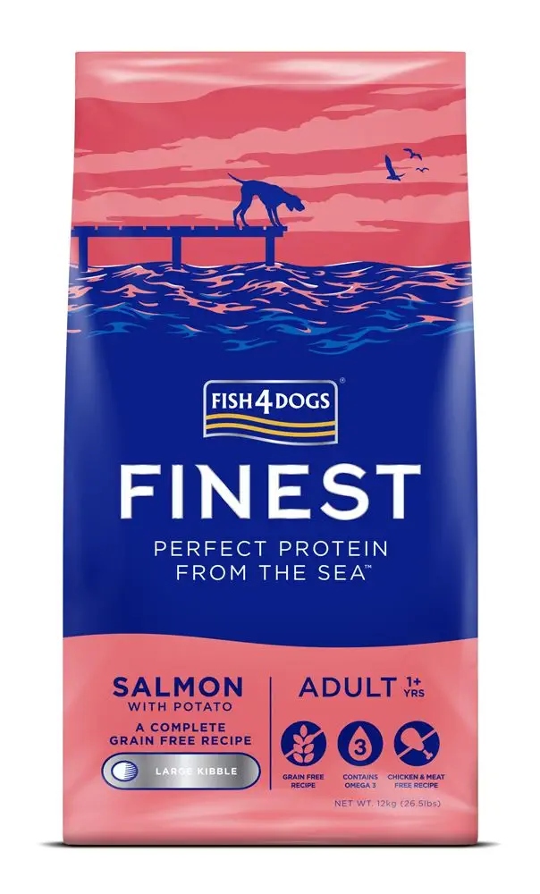 Fish4Dogs Finest Salmon Adult 12kg – Hipoalergiczna karma dla psów dorosłych