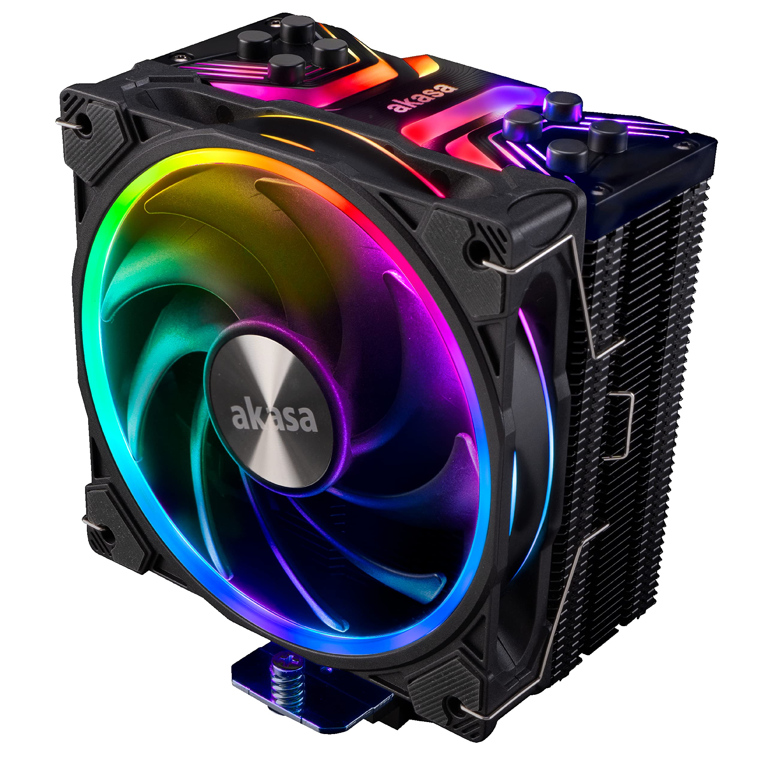 Akasa SOHO H4 Plus – Wydajne chłodzenie procesora z RGB