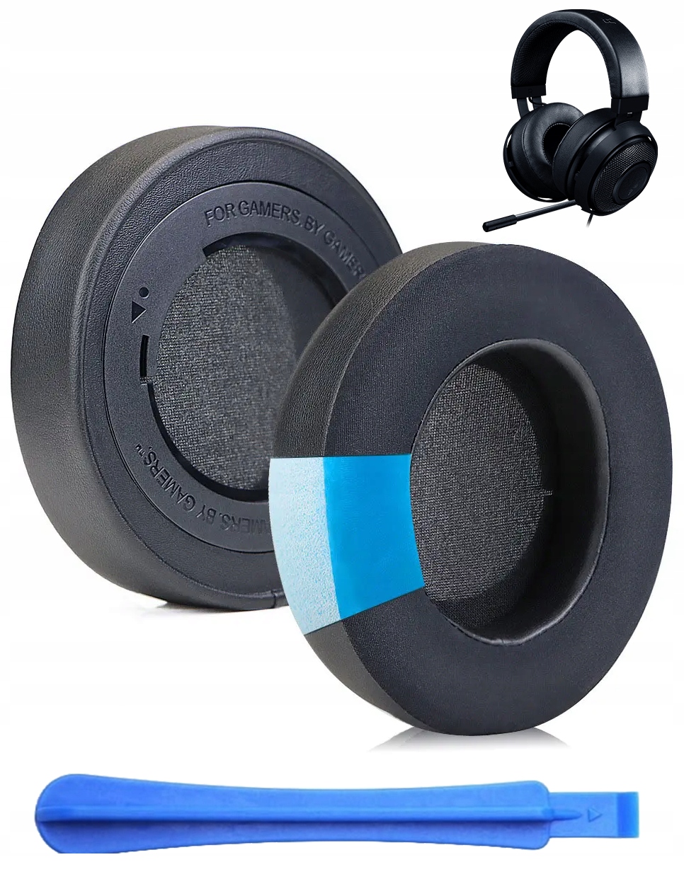 Nauszniki Pady Gąbki do RAZER KRAKEN PRO V2 7.1 Mobile – Idealne dla Twoich słuchawek
