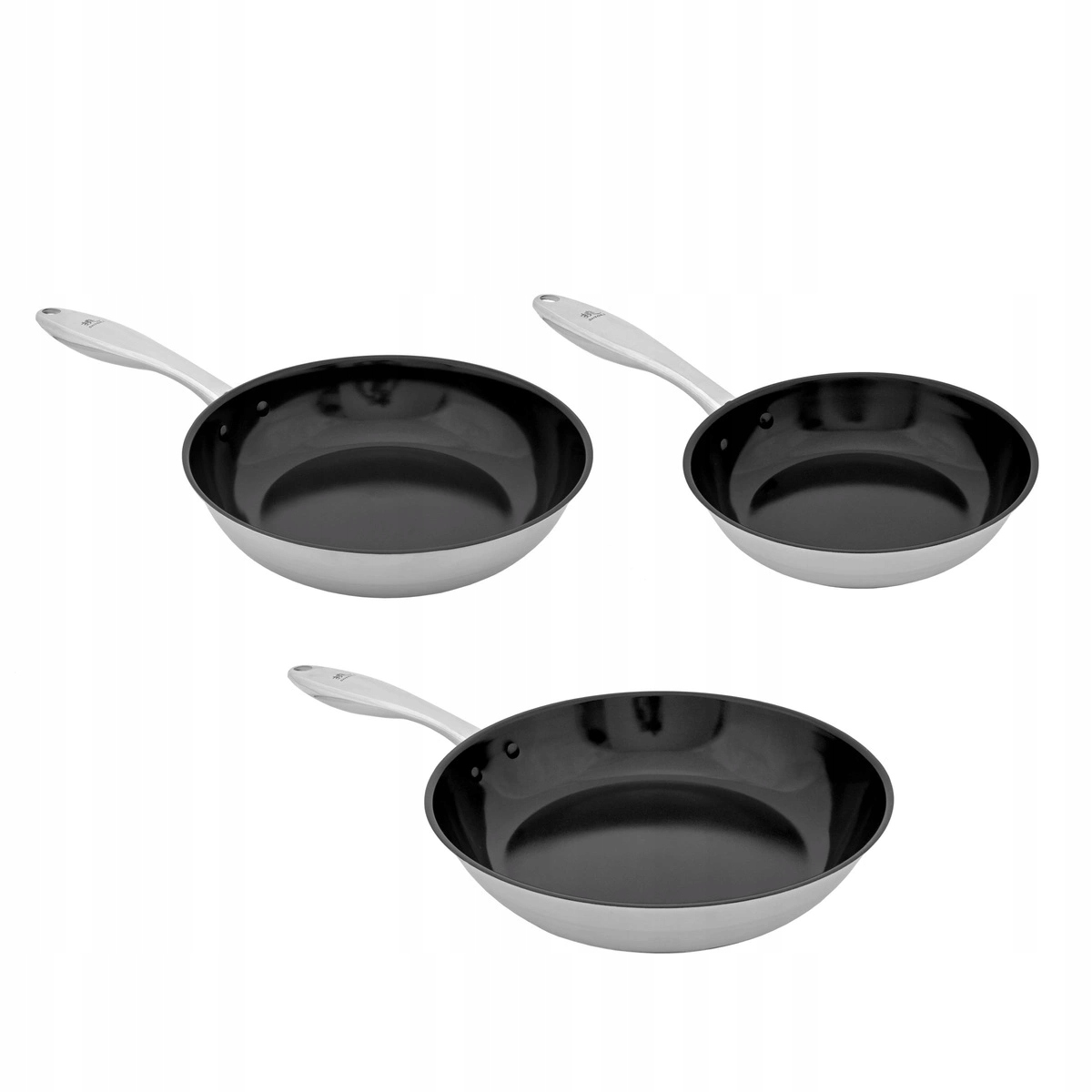 Zestaw patelni Shiori Stainless Steel 304 – Idealny wybór do każdej kuchni