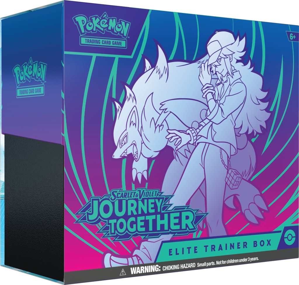 POKMÓN TCG: SCARLET & VIOLET - JOURNEY TOGETHER - ELITE TRAINER BOX – Rozpocznij swoją przygodę z Pokémonami!
