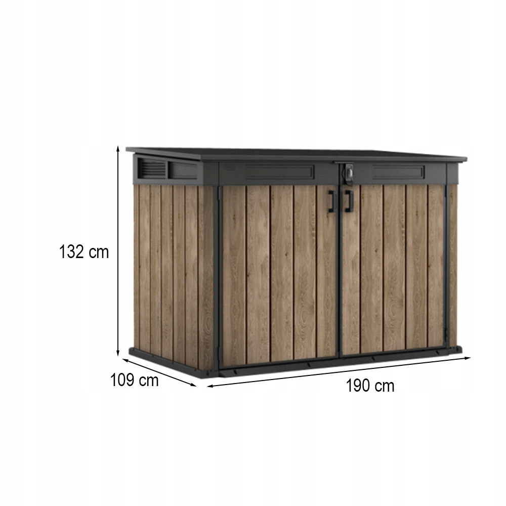 Domek narzędziowy Deco Horizontal Shed – Idealne rozwiązanie do Twojego ogrodu