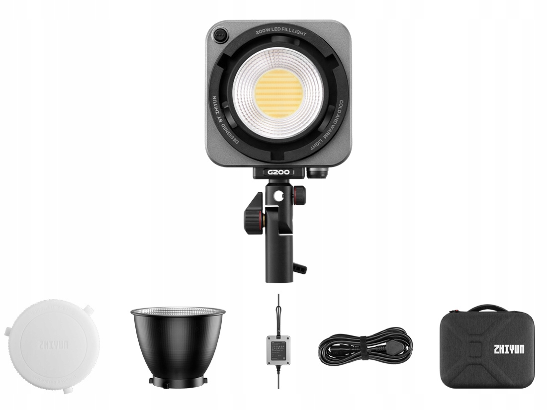 Lampa studyjna Zhiyun LED Molus G200 COB Light – Profesjonalne oświetlenie dla każdego