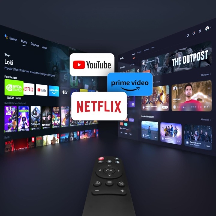 Obsługa Airplay i Miracast dla bezprzewodowego strumieniowania