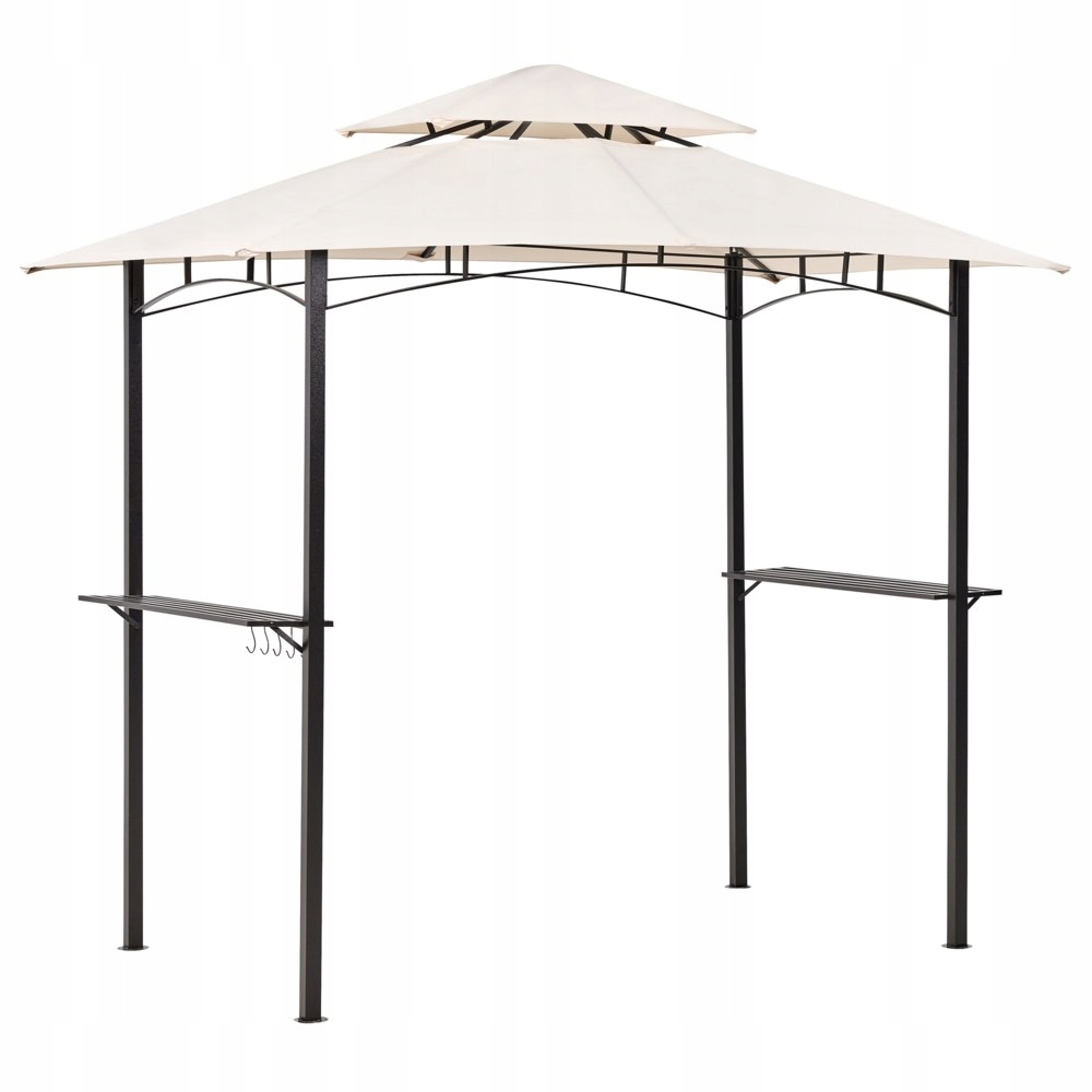 Pawilon ogrodowy Beliani NARO 240 x 148 cm – Idealne miejsce na letnie spotkania