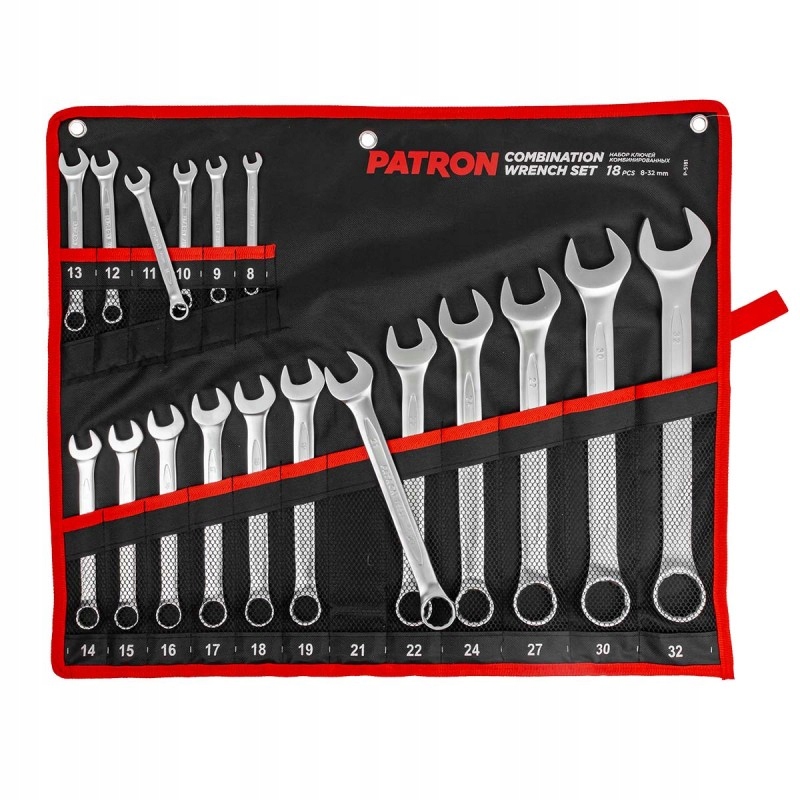 Zestaw kluczy płasko-oczkowych 18el. (8-32mm) – Niezbędnik każdego majsterkowicza