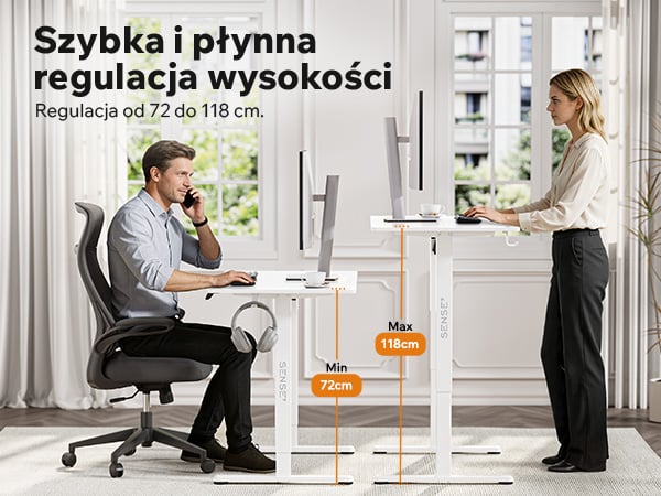 Rama biurka elektrycznego Nojo Light