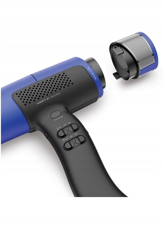 Komfort użytkowania z wyjmowanym filtrem i długim kablem