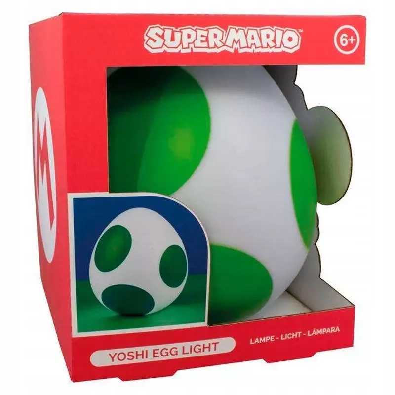 Jajo Yoshi Lampka Nocna Super Mario – Magia gier w Twoim wnętrzu