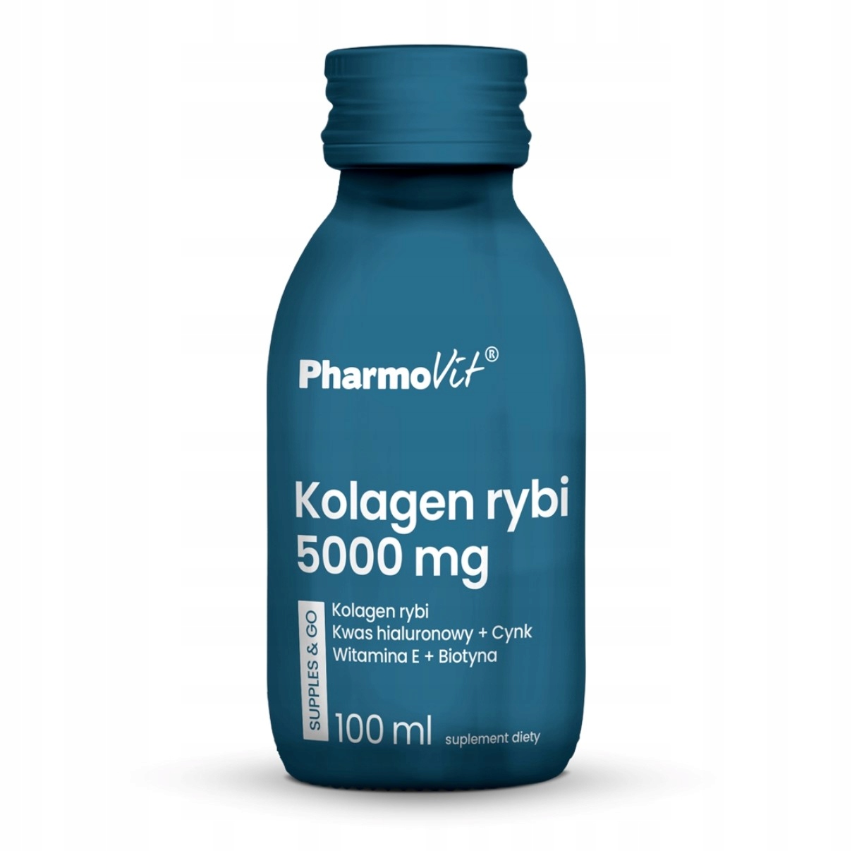 Pharmovit Kolagen Rybi 5000mg Shot – Suplement diety w płynie dla zdrowia