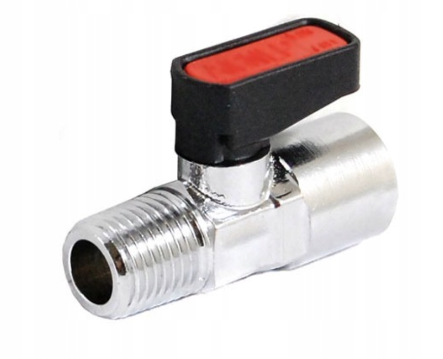 Zawór kulowy Ghilux mini R 1/2 GZ - R 1/2 GW – Idealne rozwiązanie do instalacji