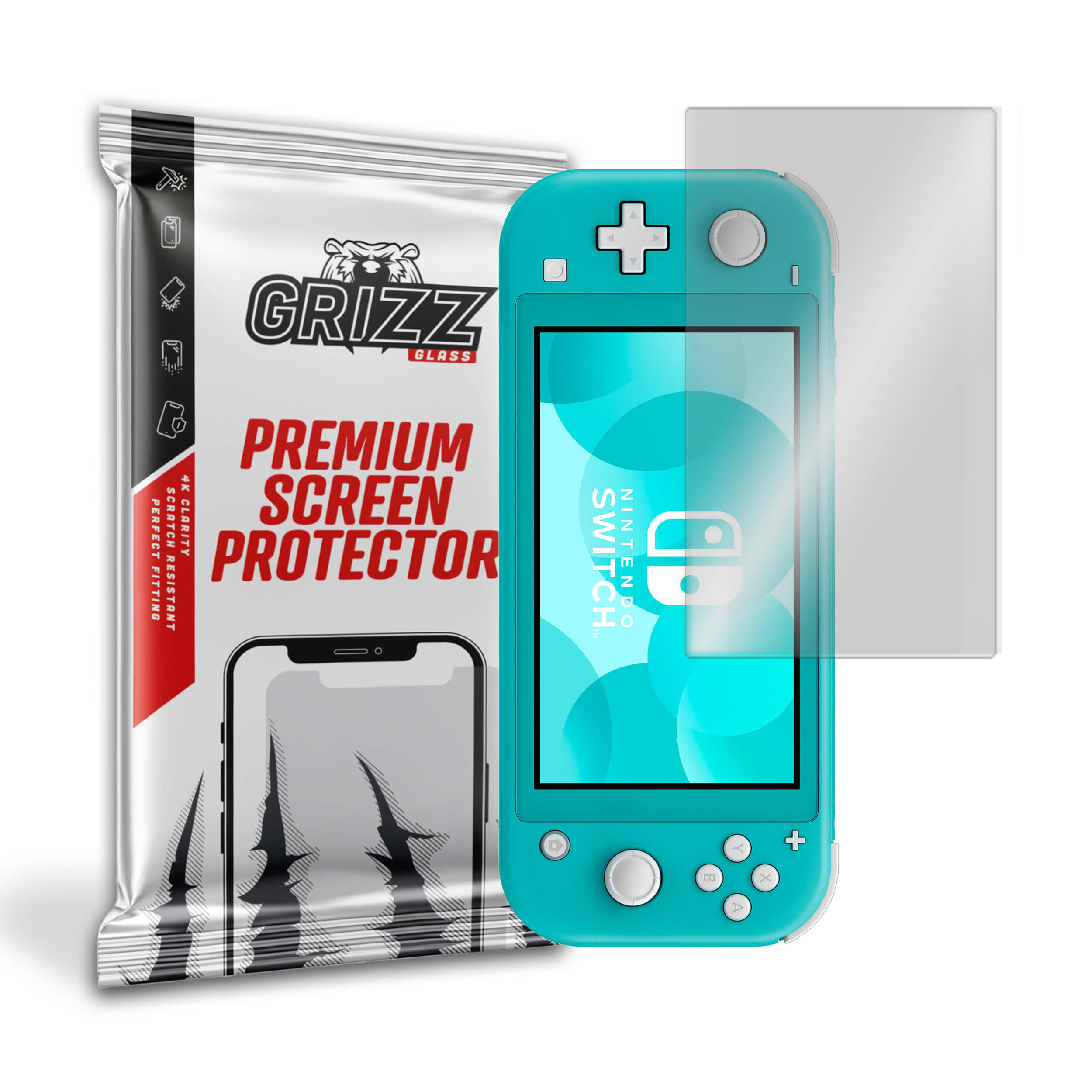 GrizzGlass Folia matowa Grizz Nintendo Switch Lite – Ochrona na najwyższym poziomie