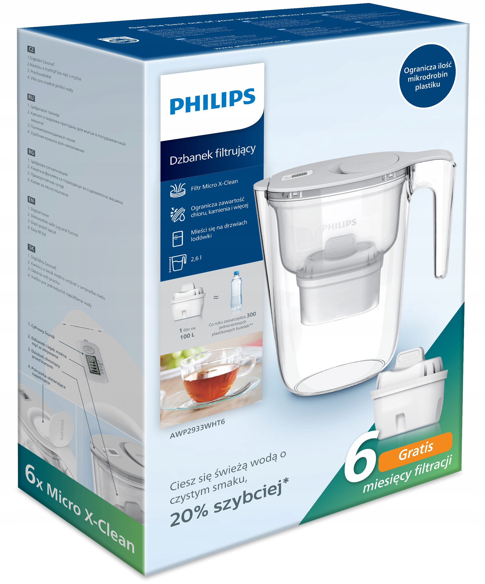 Doskonały smak i świeżość wody