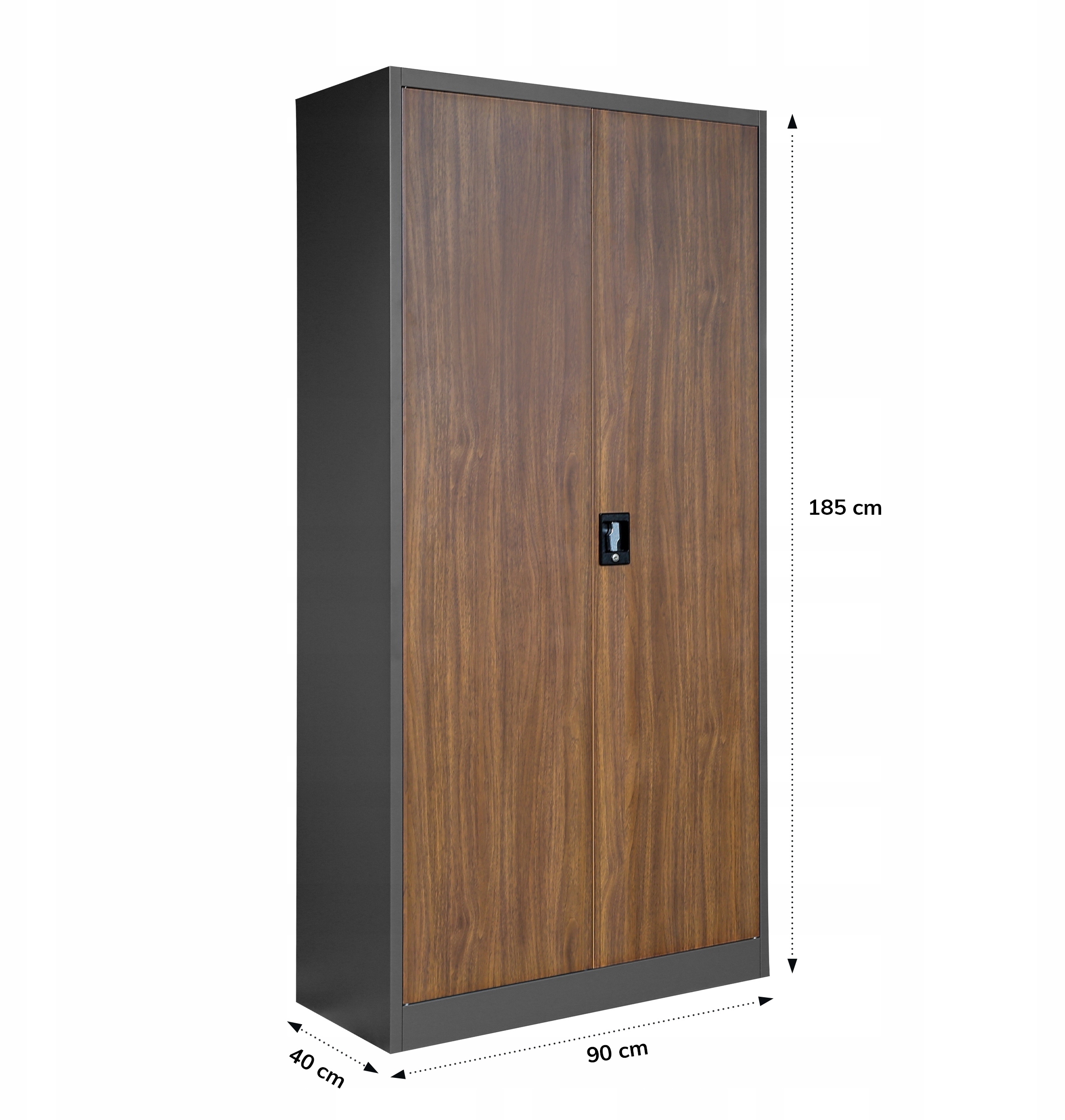 Wymiary szafy biurowej Eco Design JAN*
