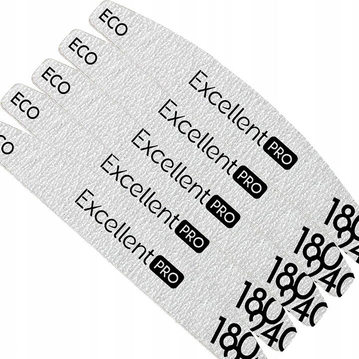 PRO_Eco* Pilnik Wzór Zebry Łódka NF21 180/240 – Idealny do Manicure