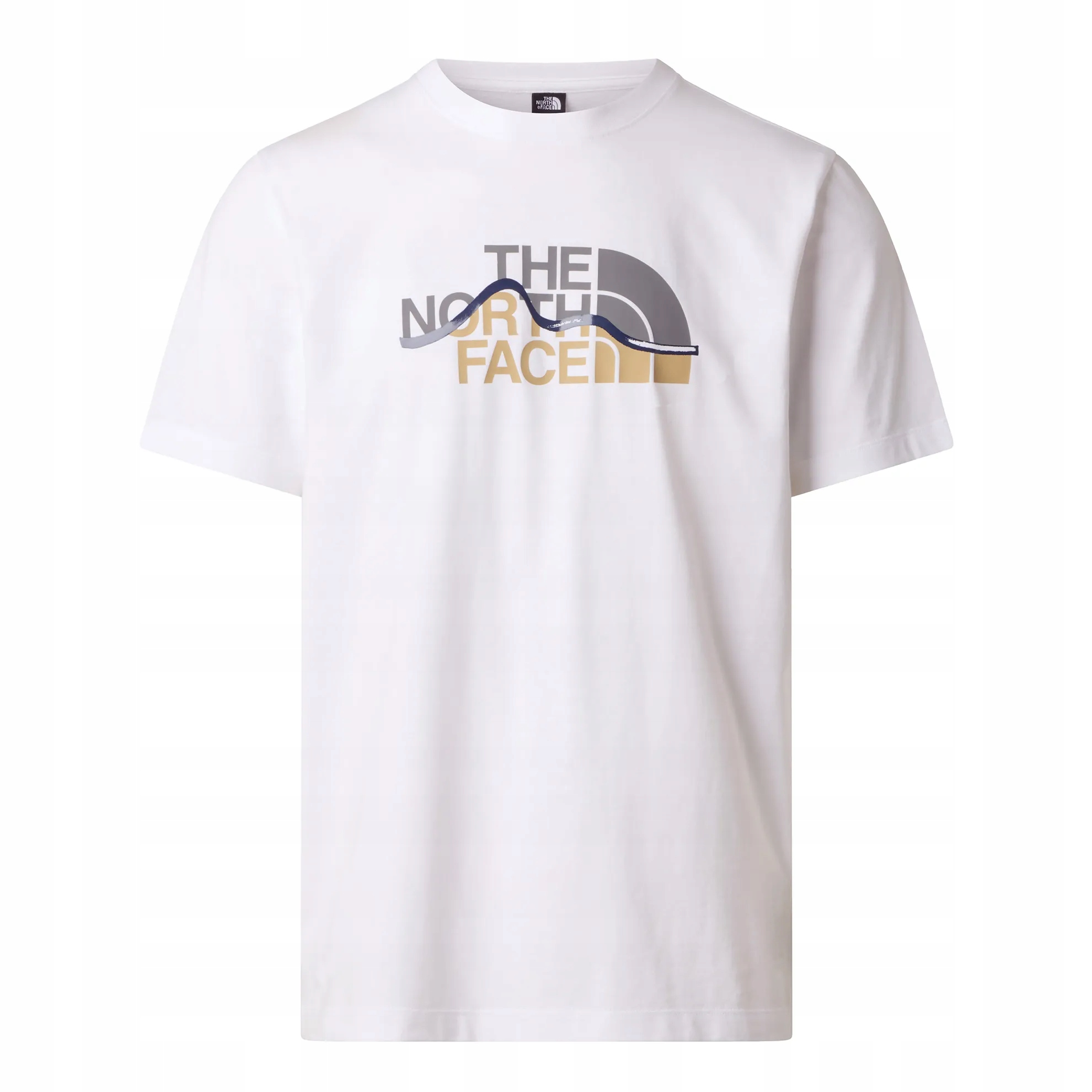 Kontrastowe logo marki The North Face