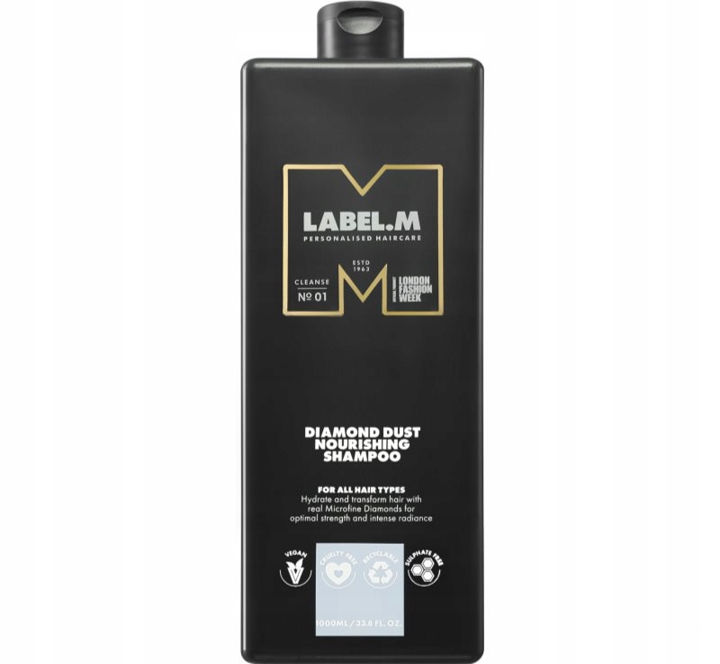 Jak stosować szampon Label.M Diamond Dust?
