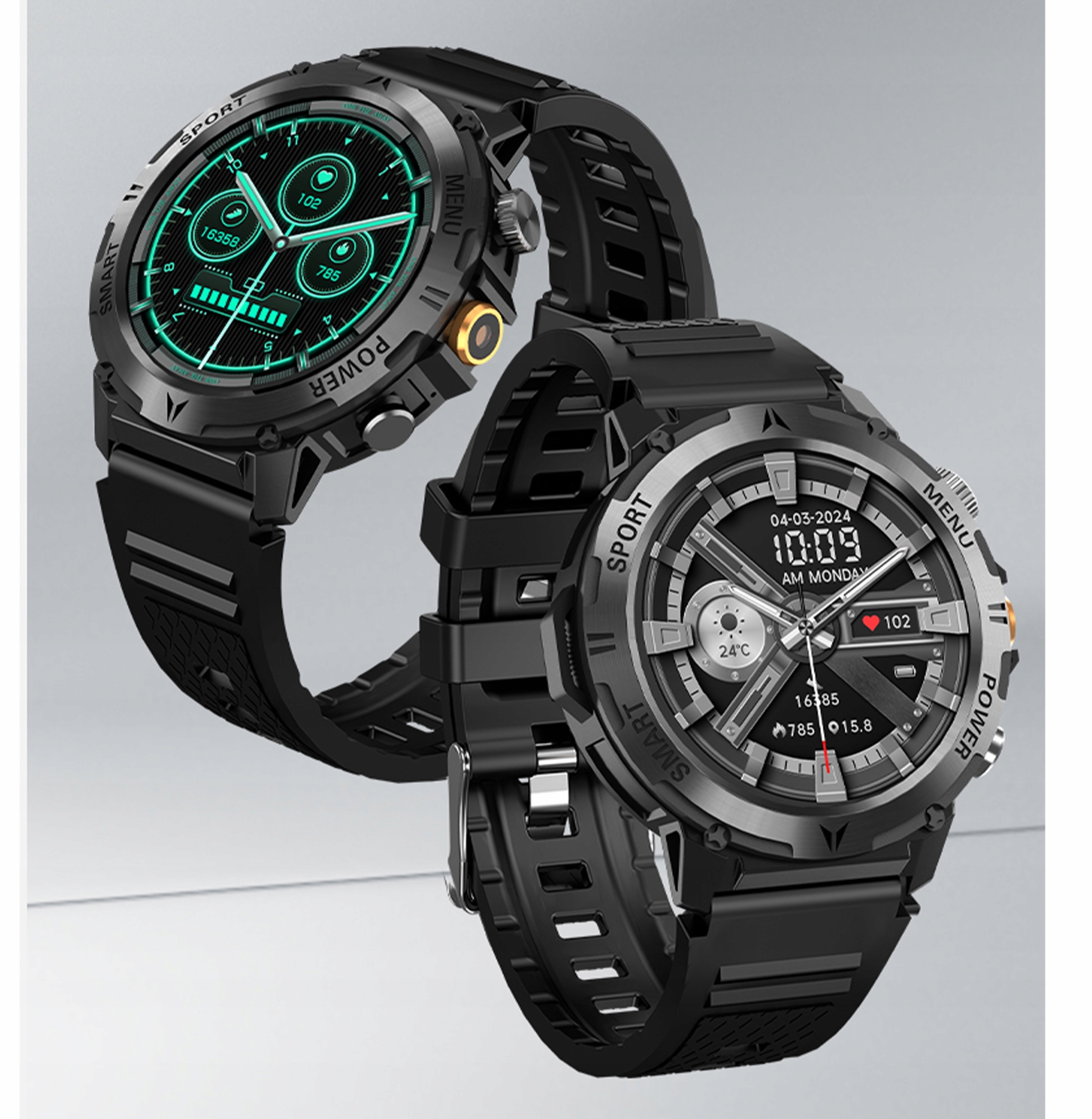 Wyświetlacz AMOLED 1,43” – Jasność i Czytelność w Każdych Warunkach