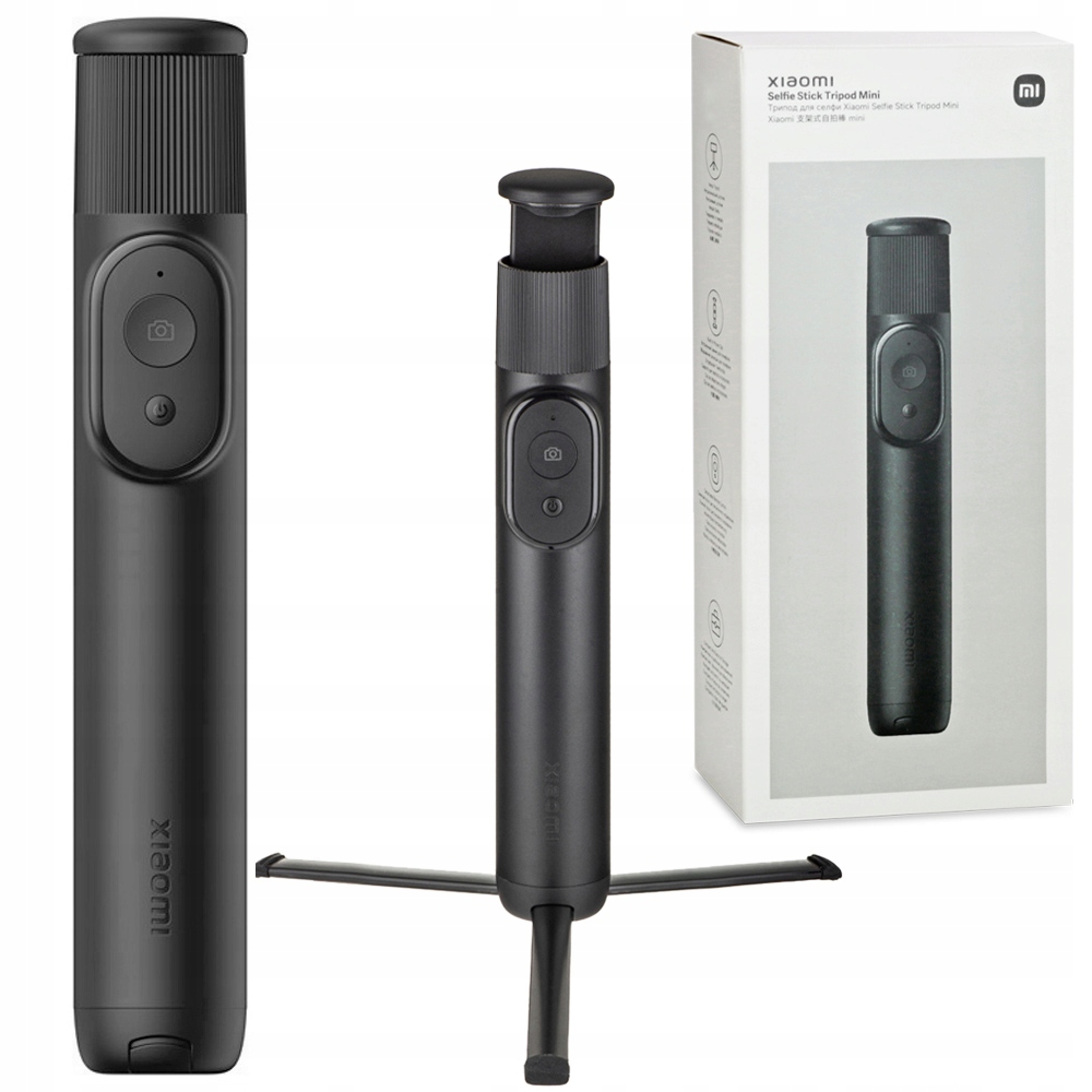 Mini Selfie Stick Black – Idealny towarzysz do selfie i filmów