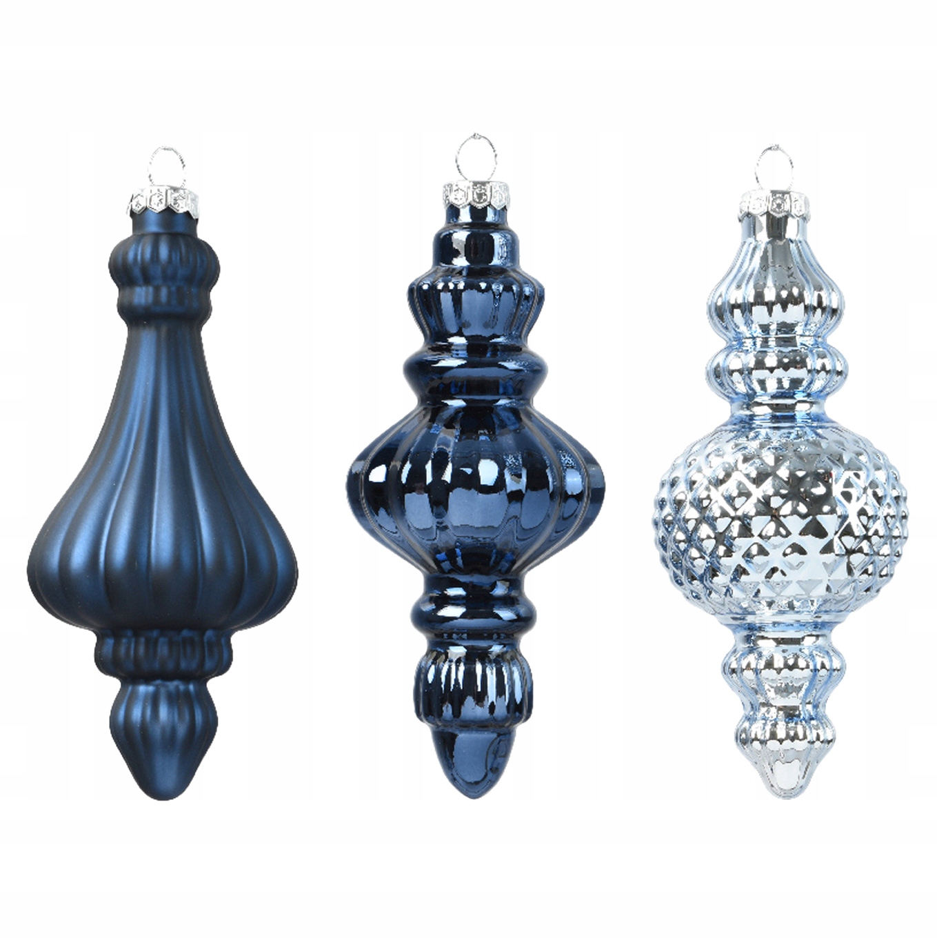 Różnorodność wzorów i kształtów bombek